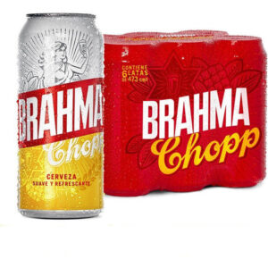 Cerveza Brahma Lata 473 ml 6u